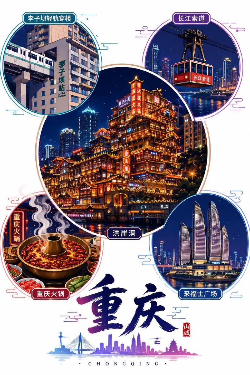 重庆旅游海报