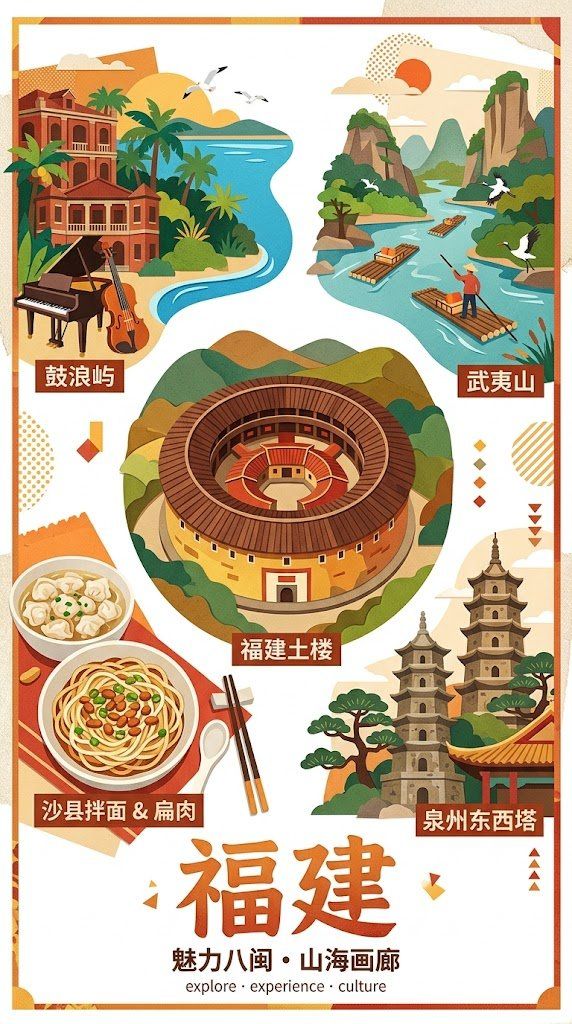 福建旅游海报