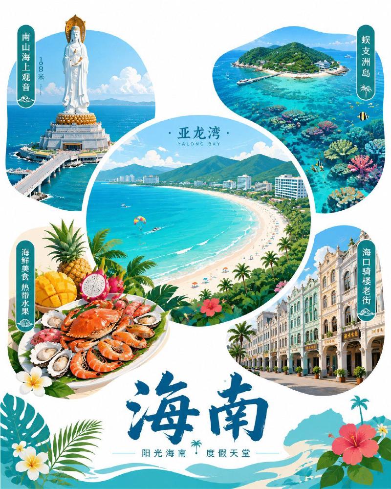 海南旅游海报