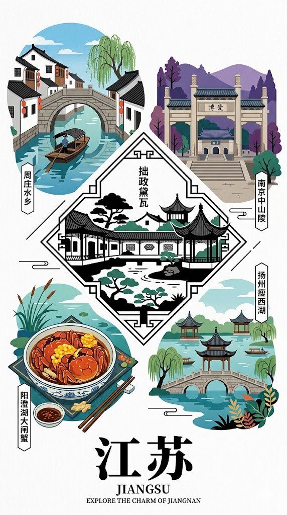 江苏旅游海报
