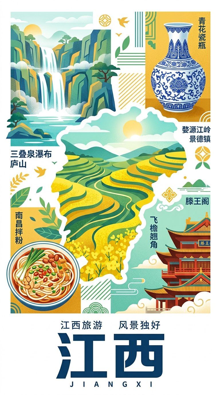 江西旅游海报