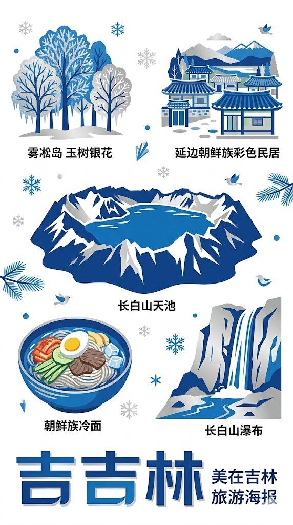 吉林旅游海报