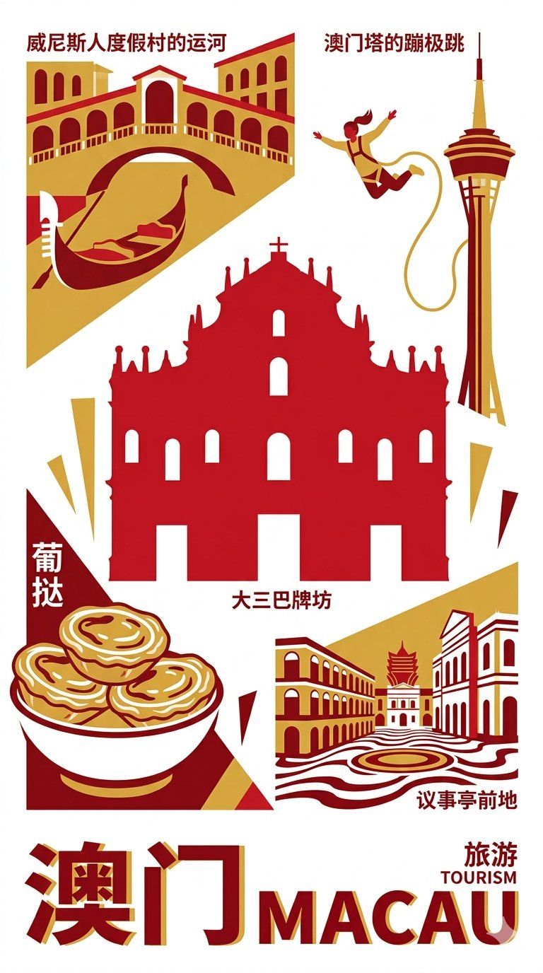澳门旅游海报