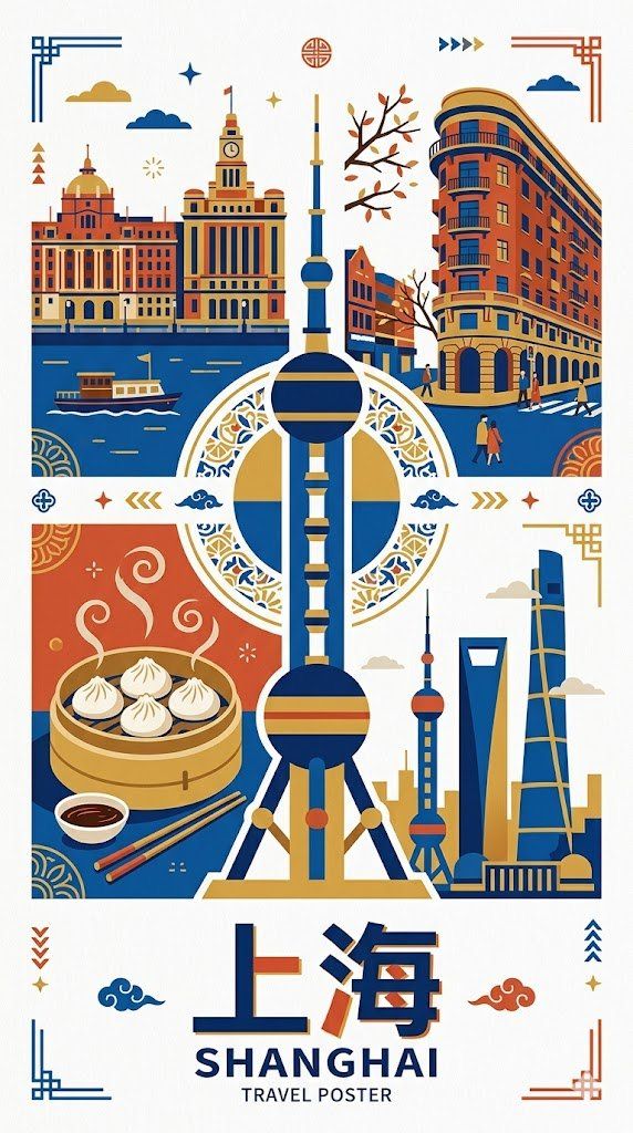 上海旅游海报