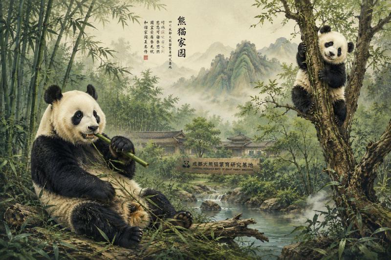 成都大熊猫基地