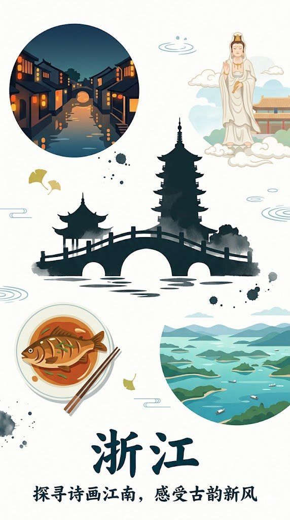 浙江旅游海报
