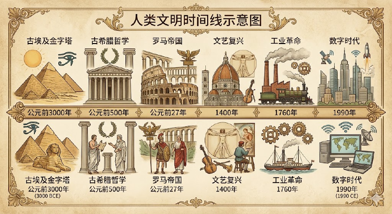 人类文明时间线