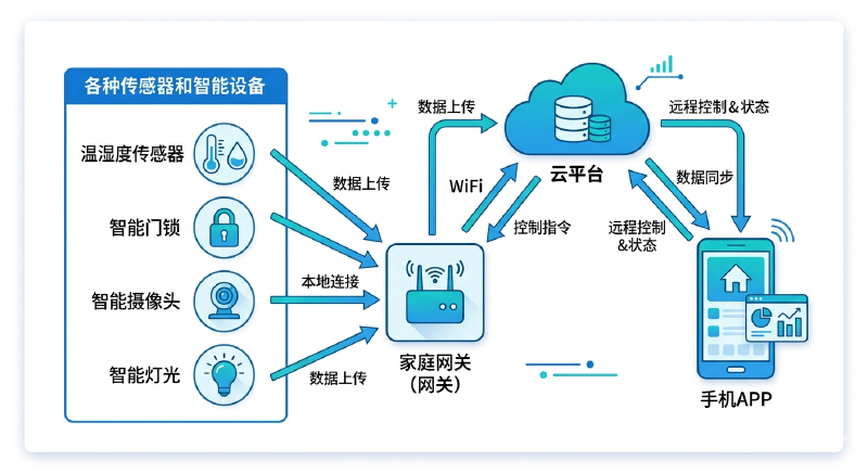 智能家居系统架构图