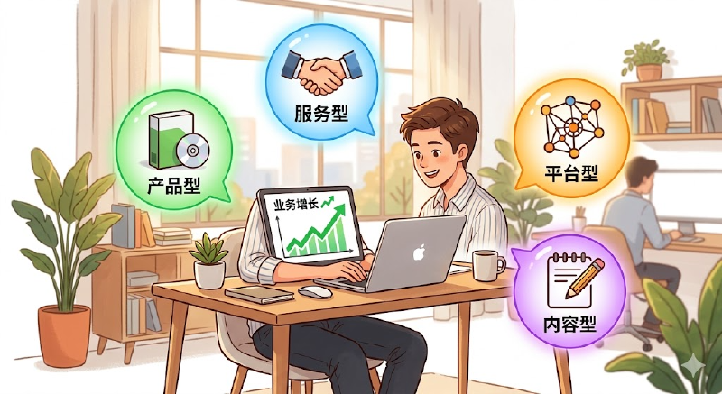 一人公司四种商业模式
